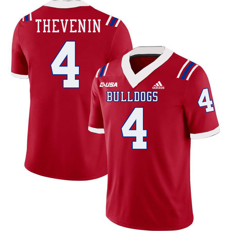 Clay Thevenin Louisiana Tech Jersey,LA Tech Bulldogs Football Jerseys,Uniforms,Gears-Red